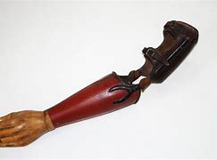 Image result for Wooden Prosthetic Arm