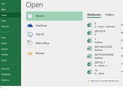 Image result for Recover Excel Unsaved Work