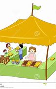 Image result for Kids at Food Stall Cartoon