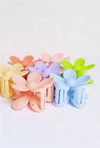 Image result for Flower Claw Hair Clips
