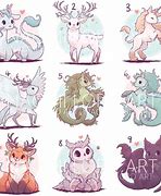 Image result for Cute Mythical Creatures Drawings