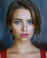 Image result for Girl with Bright Blue Eyes