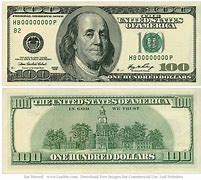 Image result for New 100 Dollar Bill Sheet
