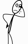 Image result for Stickman Crying Listening to Headphones