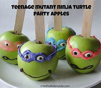 Image result for Ninja Turtle Candy Apples