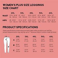 Image result for Infinity Leather Store Plus Size Chart
