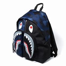 Image result for BAPE Book Bag Shark