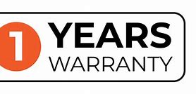 Image result for 1 Year Warranty PNG Black
