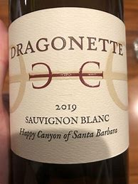Image result for Dragonette Sauvignon Blanc Happy Canyon Santa Barbara