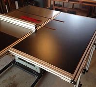 Image result for Table Saw Folding Outfeed Table