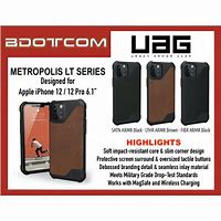 Image result for Apple iPhone 12 Leather Case UAG