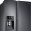 Image result for black stainless steel samsung refrigerator