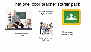 Image result for Cool Teacher Meme
