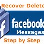 Image result for How to Recover Deleted Facebook Messages