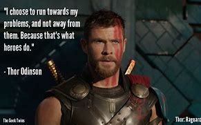 Image result for Marvel Thor Quotes