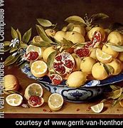Image result for Watercolor Orange Fruit
