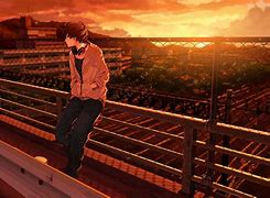 Image result for Alone Anime Boy