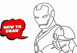 Image result for Step of Easy Drawing of Iron Man