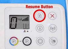 Image result for Resume Button On HP Printer