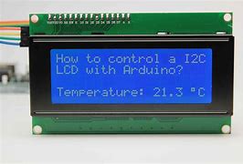 Image result for Arduino I2C LCD-Display Tutorial