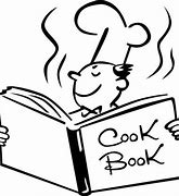 Image result for Cookbook Black and White