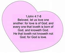 Image result for 1 John 4:7-8 Images