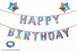 Image result for Happy Birthday Foil Balloons