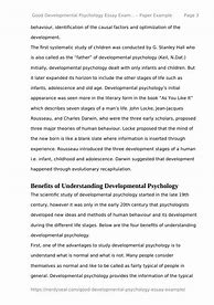 Image result for Psychology Essay Examples