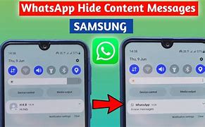 Image result for How to Hide Whatsapp Notification Content