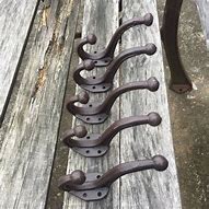 Image result for Cast Iron Hat and Coat Hooks
