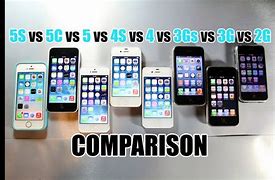 Image result for iPhone 5 vs 4S vs 5S