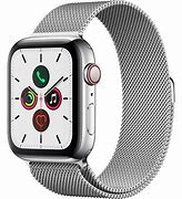 Image result for Apple Watch Series 5 Silver Aluminum On Wrist