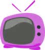 Image result for Purple TV with Green Screen Cartoon