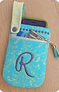 Image result for Cell Phone Pouch Embroidery Garden