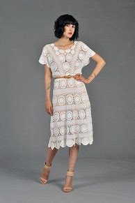 Image result for Angela in White Crochet Dress