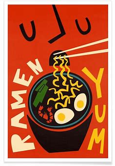 Yum Ramen poster | JUNIQE