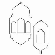 Image result for Islamic Lantern Template