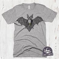 Image result for Bat Print T-Shirt