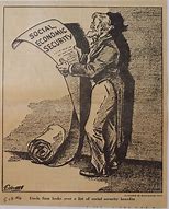 Image result for Social Security Political Cartoon