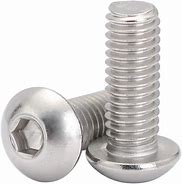 Image result for Stainless Steel Button Head Allen Bolts