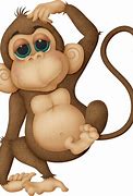 Image result for Crazy Monkey Cartoon