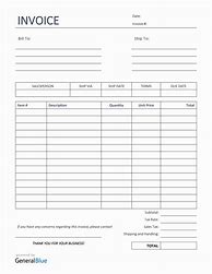 Image result for Free Sales Invoice Template