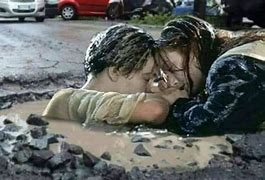 Image result for Cumbria Titanic Pothole Meme
