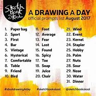 Image result for Sketchbook for 30 Day Art Challenge