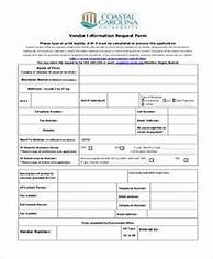 Image result for New Vendor Information Form