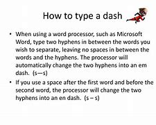 Image result for Dash Writing