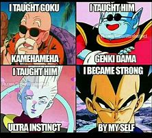 Image result for Super Vegeta Meme