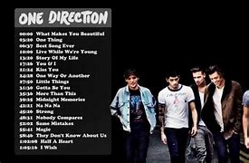 Image result for One Direction Songs List