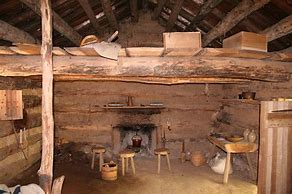 Image result for Inside Log Cabin Homes