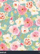 Image result for Teal and Pink Floral Wallpaper